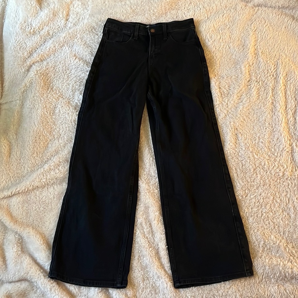 Hollister Black High Rise Vintage Baggy Jeans